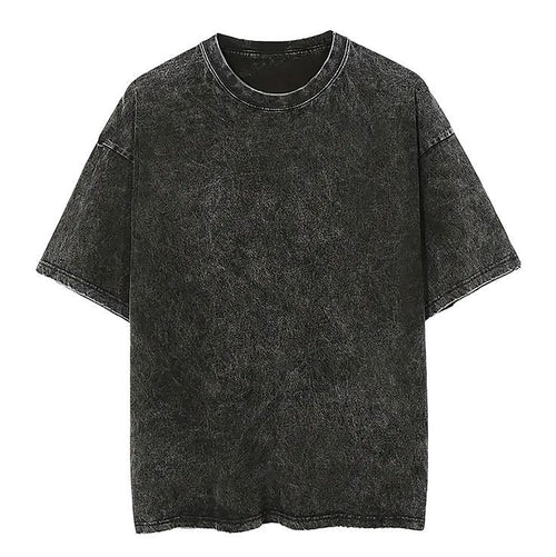 Black Acid Wash Tee