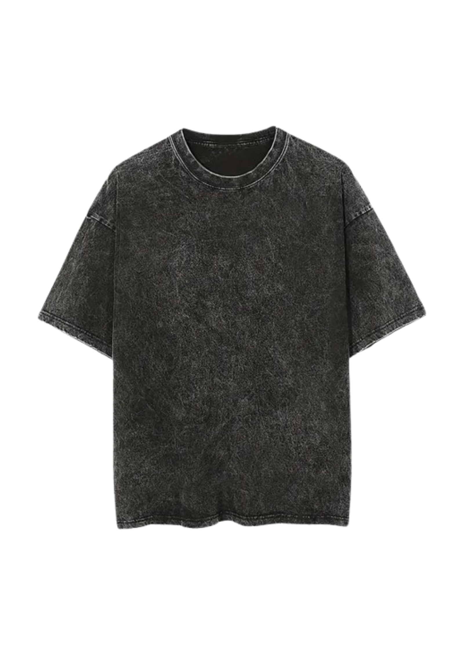 Black Acid Wash Tee